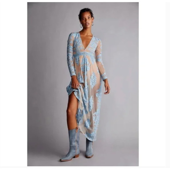 For Love And Lemons Temecula Maxi Dress Medium NEW